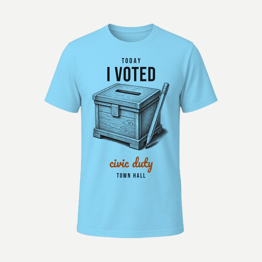I Voted Sky Blue