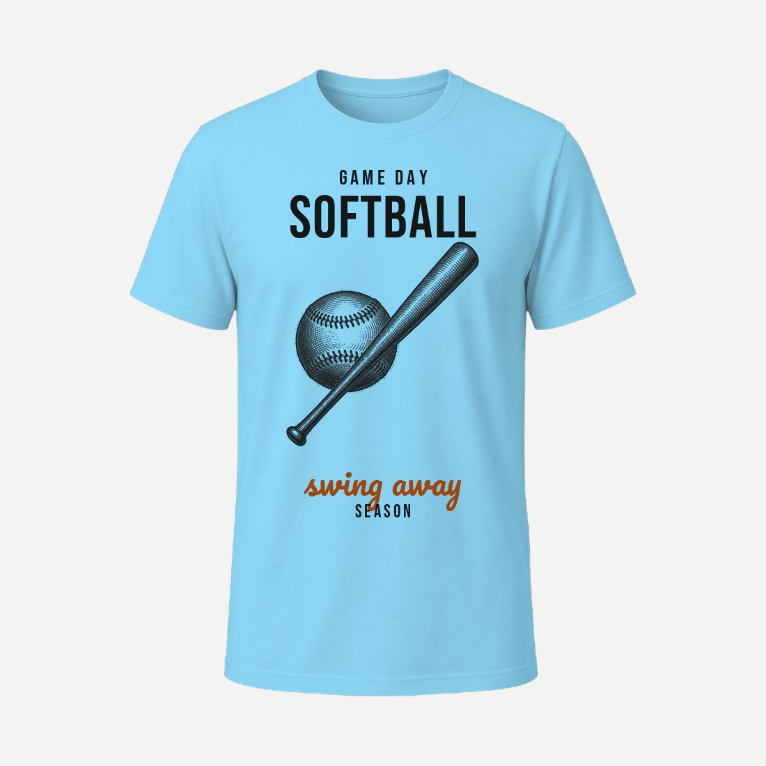 Softball Season Sky Blue