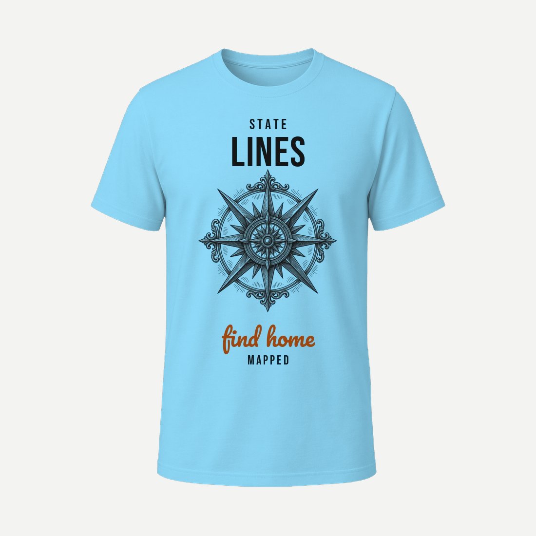 State Lines Sky Blue