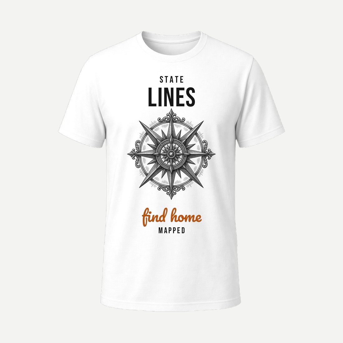 State Lines White