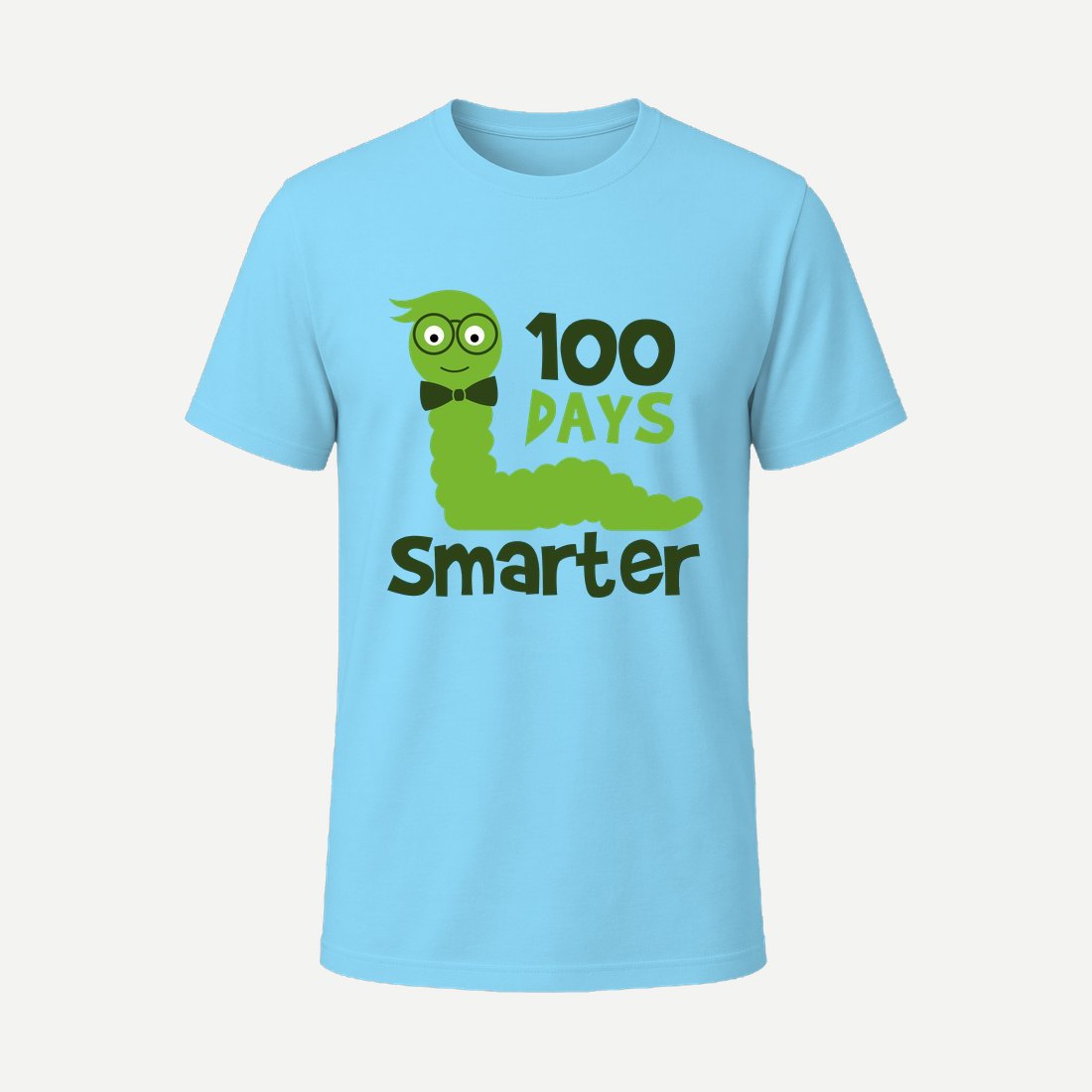 Days Smarter Svg Boy Sky Blue