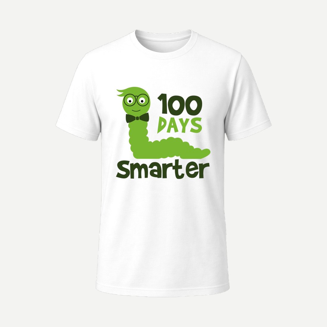 Days Smarter Svg Boy White