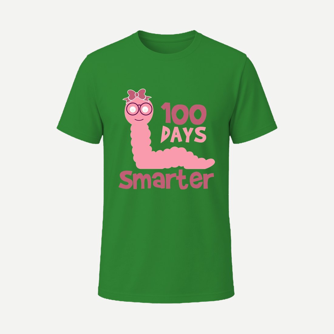Days Smarter Svg Girl Green