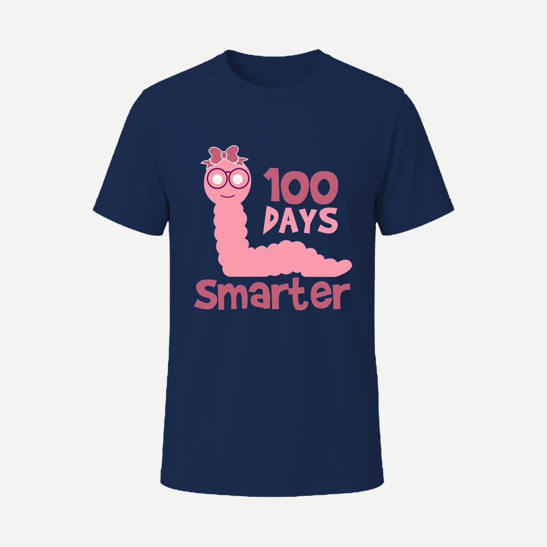 Days Smarter Svg Girl Navy