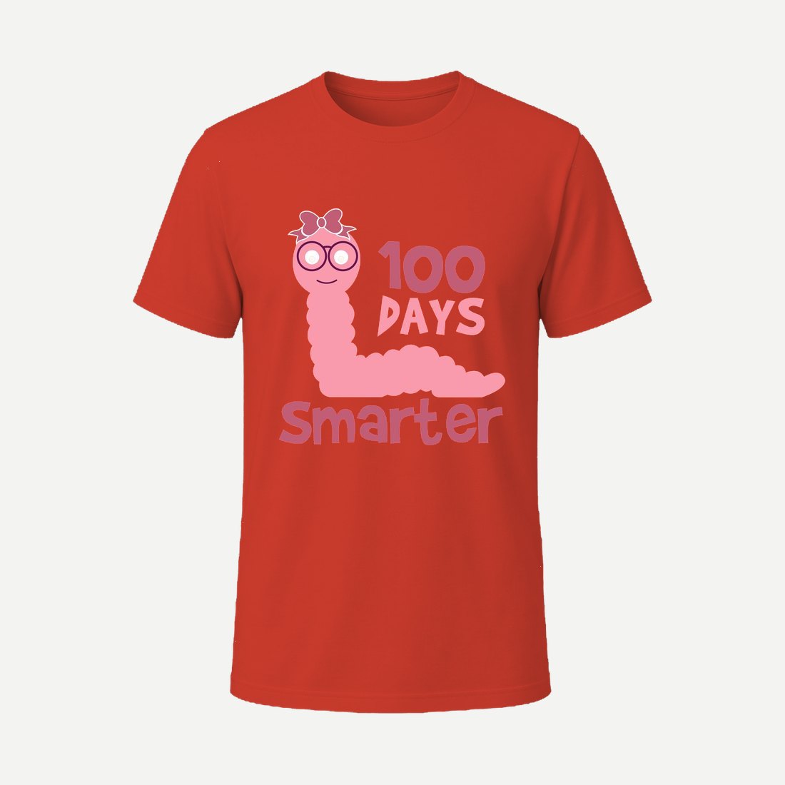 Days Smarter Svg Girl Red
