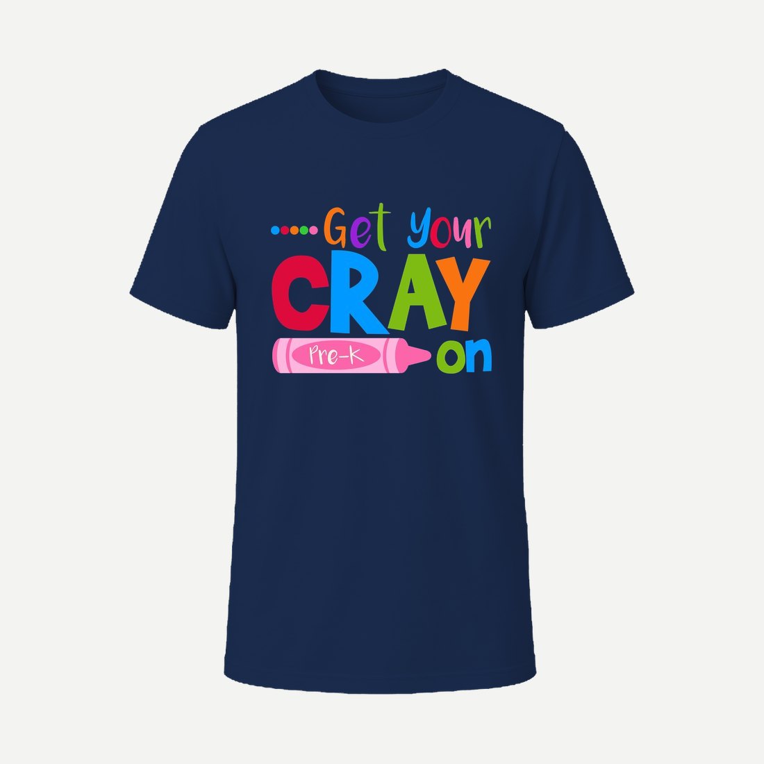 Get Your Cray on Pre K Navy