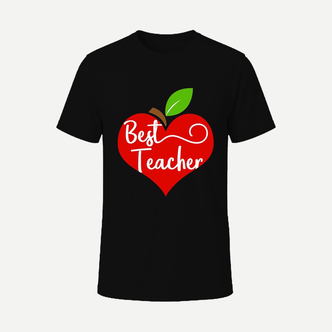 Apple Heart Best Teacher