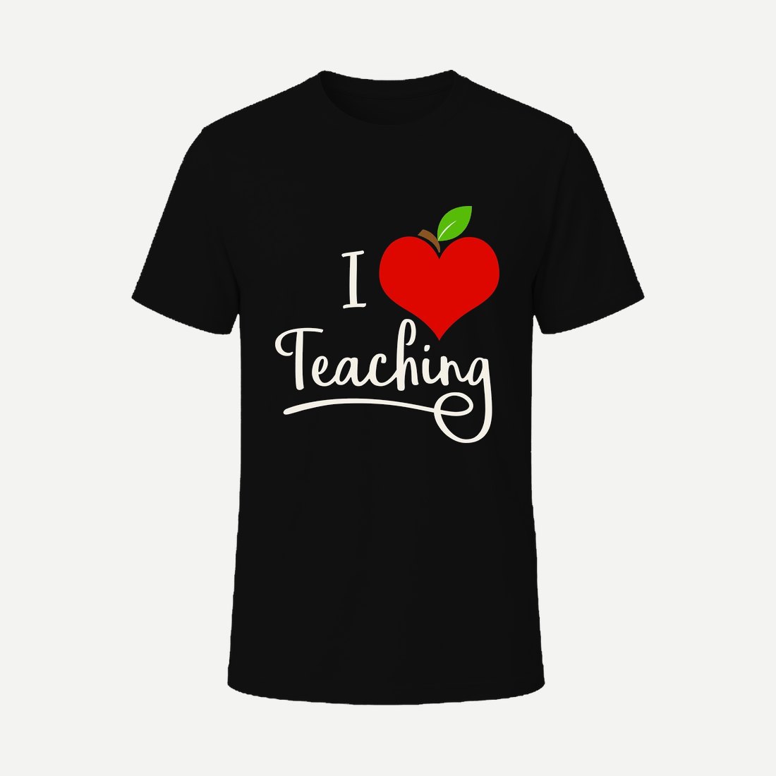 Apple Heart I Love Teaching