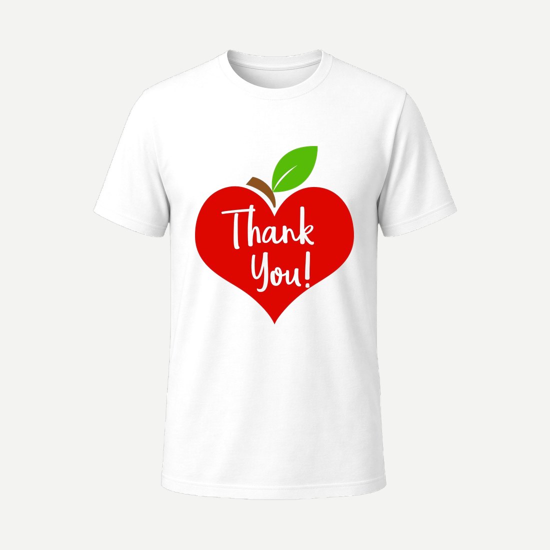 Apple Heart Thanks You White