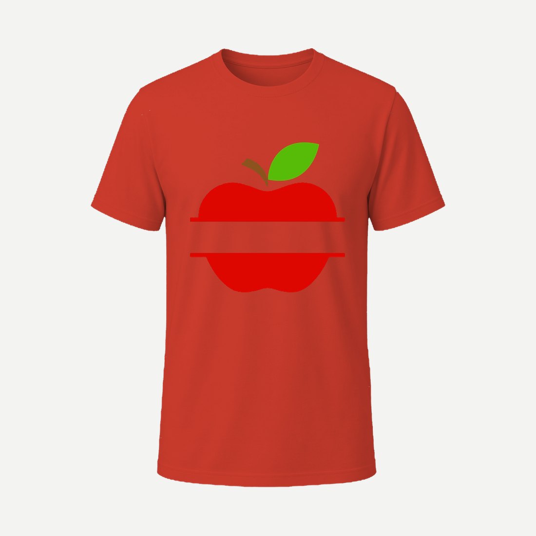 Apple Monogram 03 Red