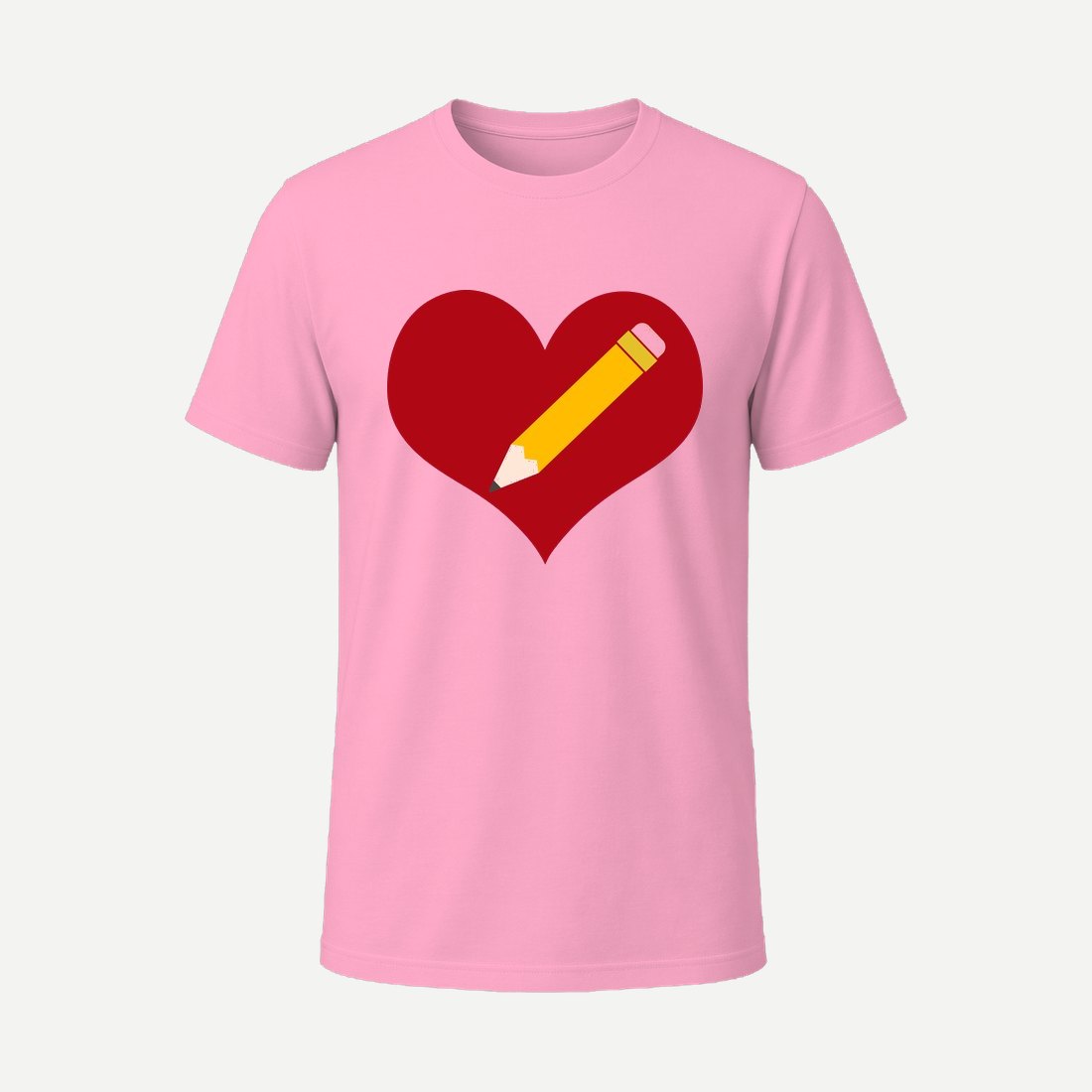 Heart Pencil 01 Pink