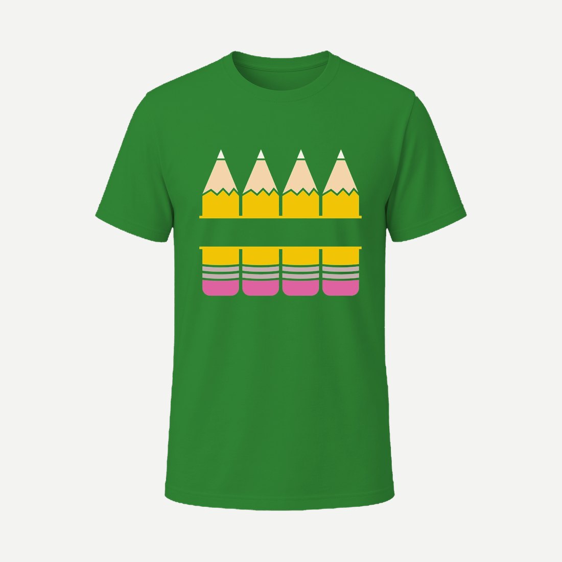 Pencil Monogram 03 Green