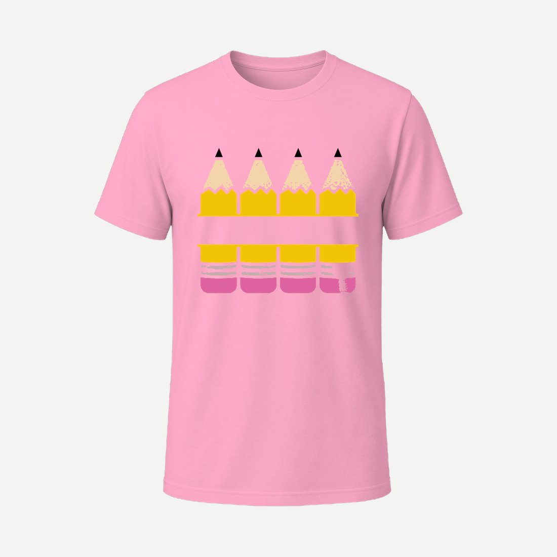 Pencil Monogram 03 Pink
