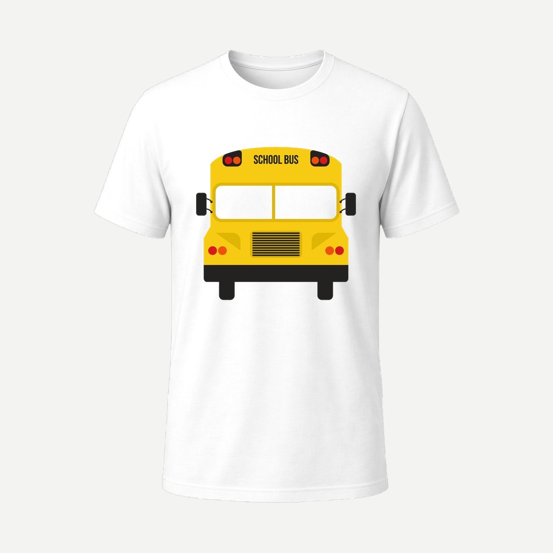 School Bus 01 White