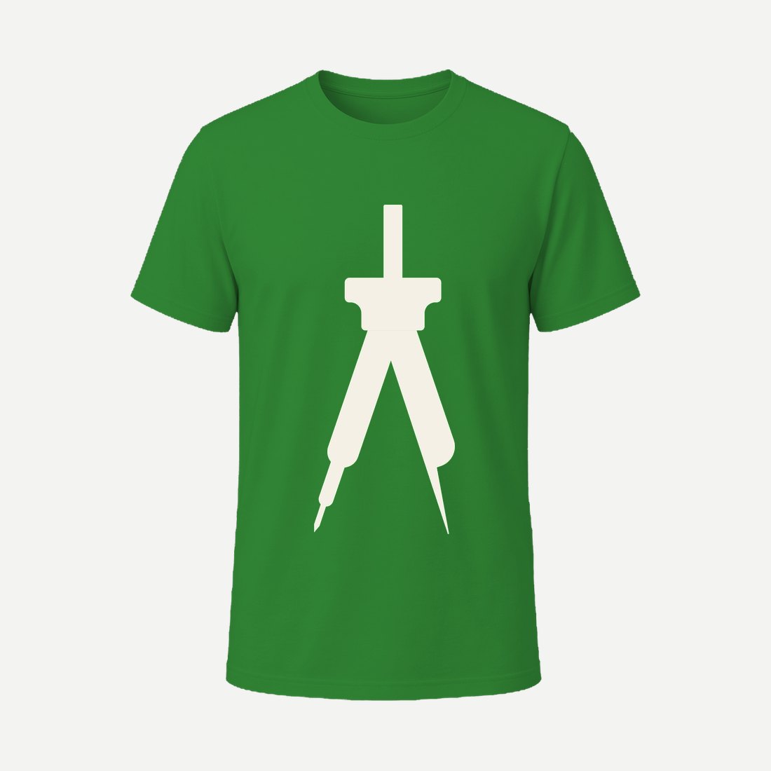 School Tools Compass Green