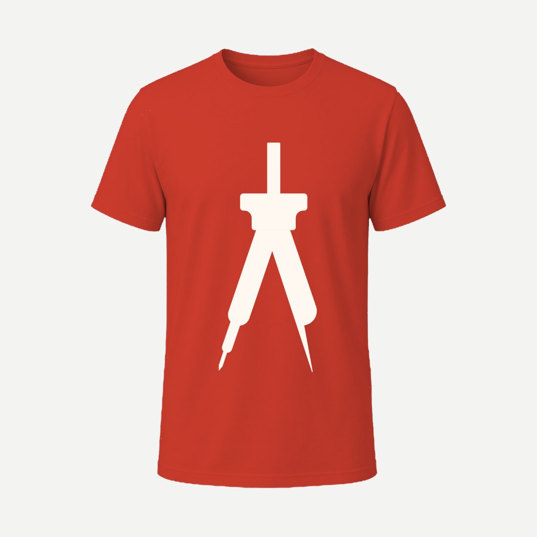 School Tools Compass Red