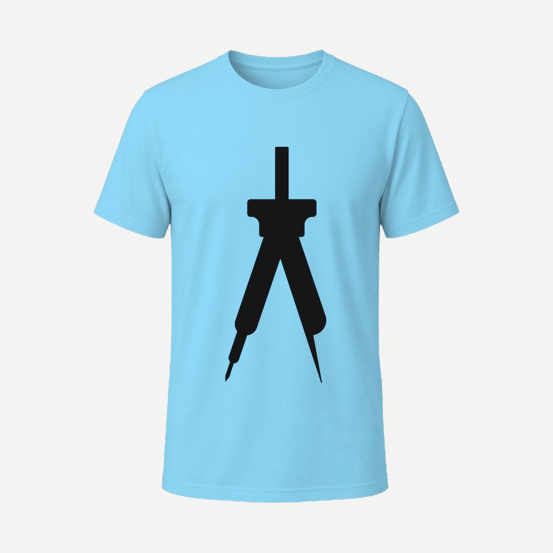 School Tools Compass Sky Blue