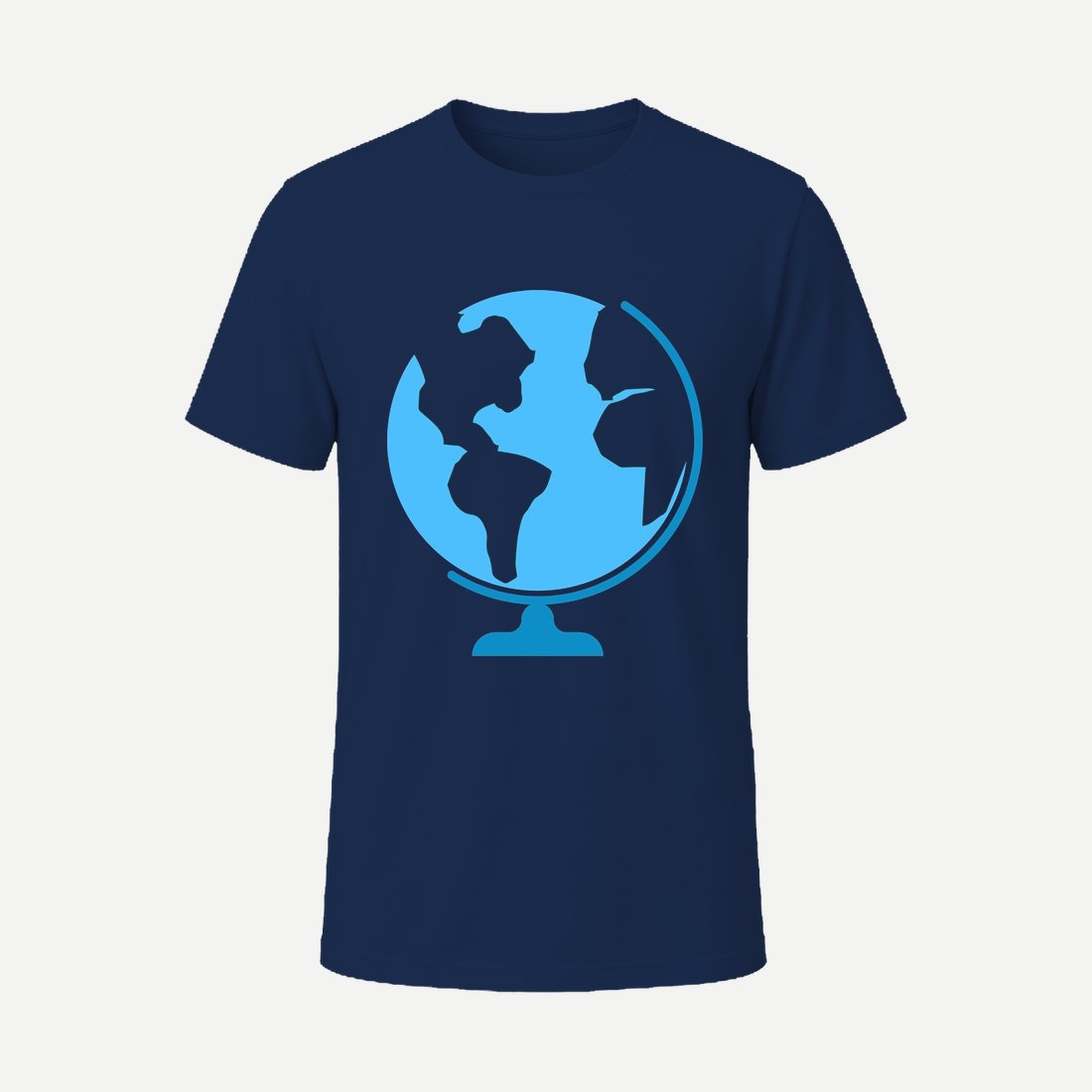 School Tools Earth Navy