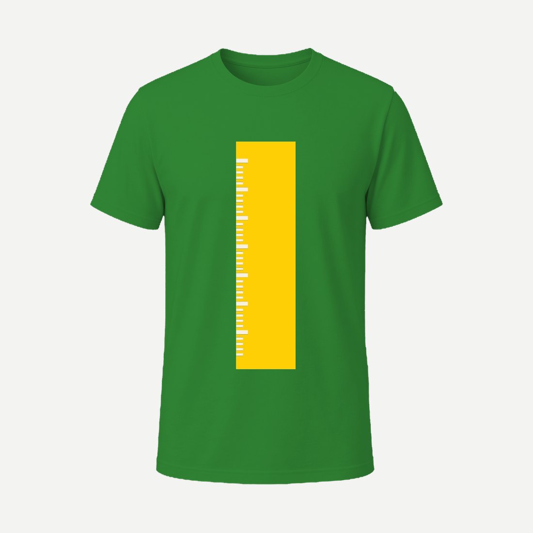 School Tools Ruler Green