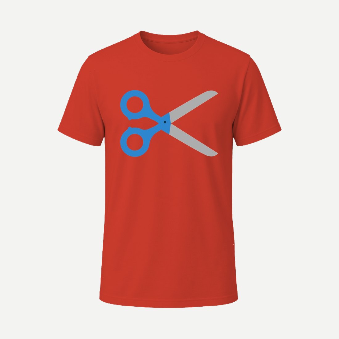 School Tools Scissors Red