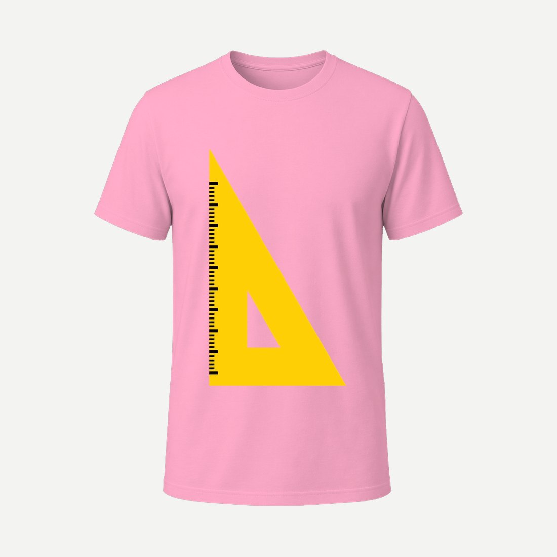 School Tools Triangle Pink