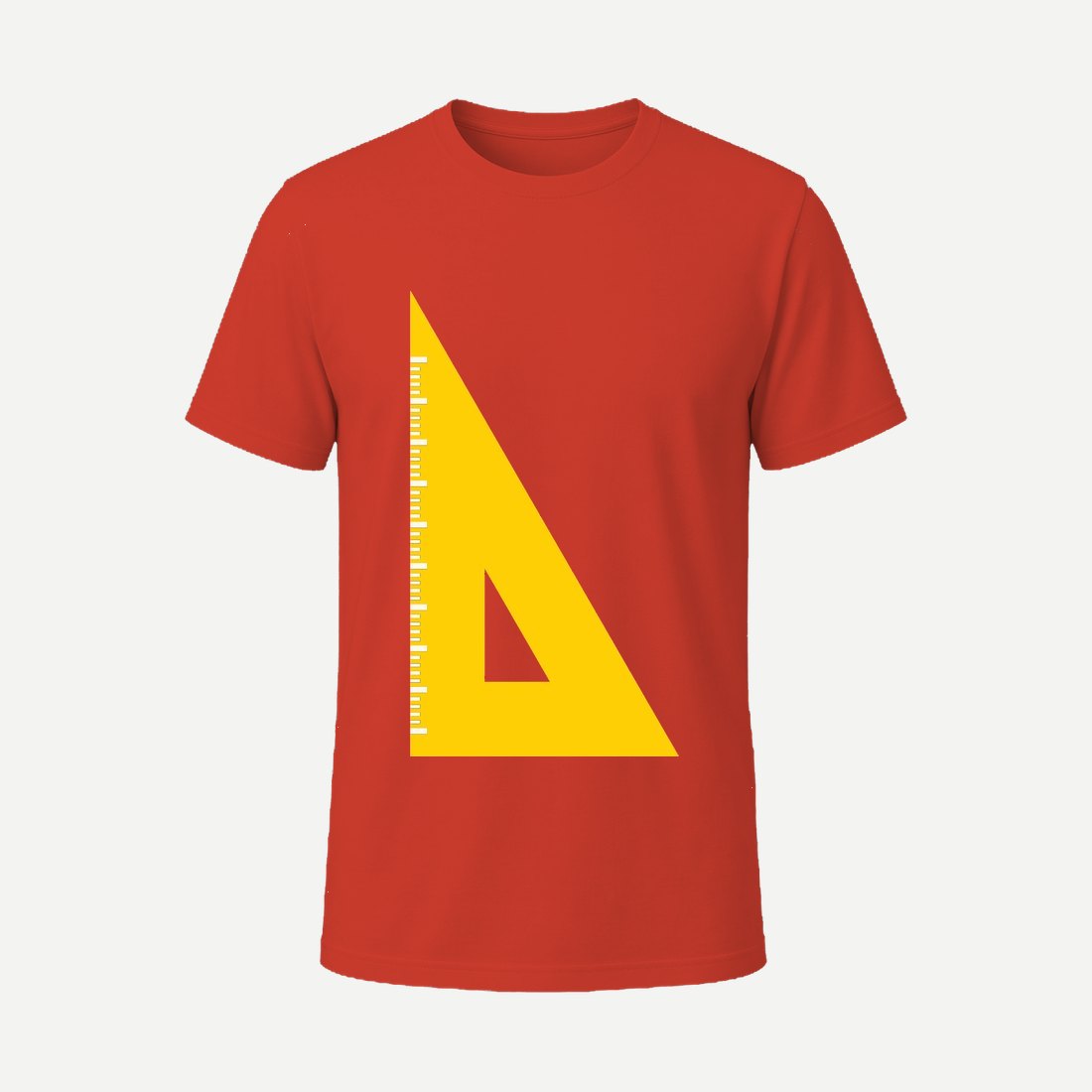 School Tools Triangle Red