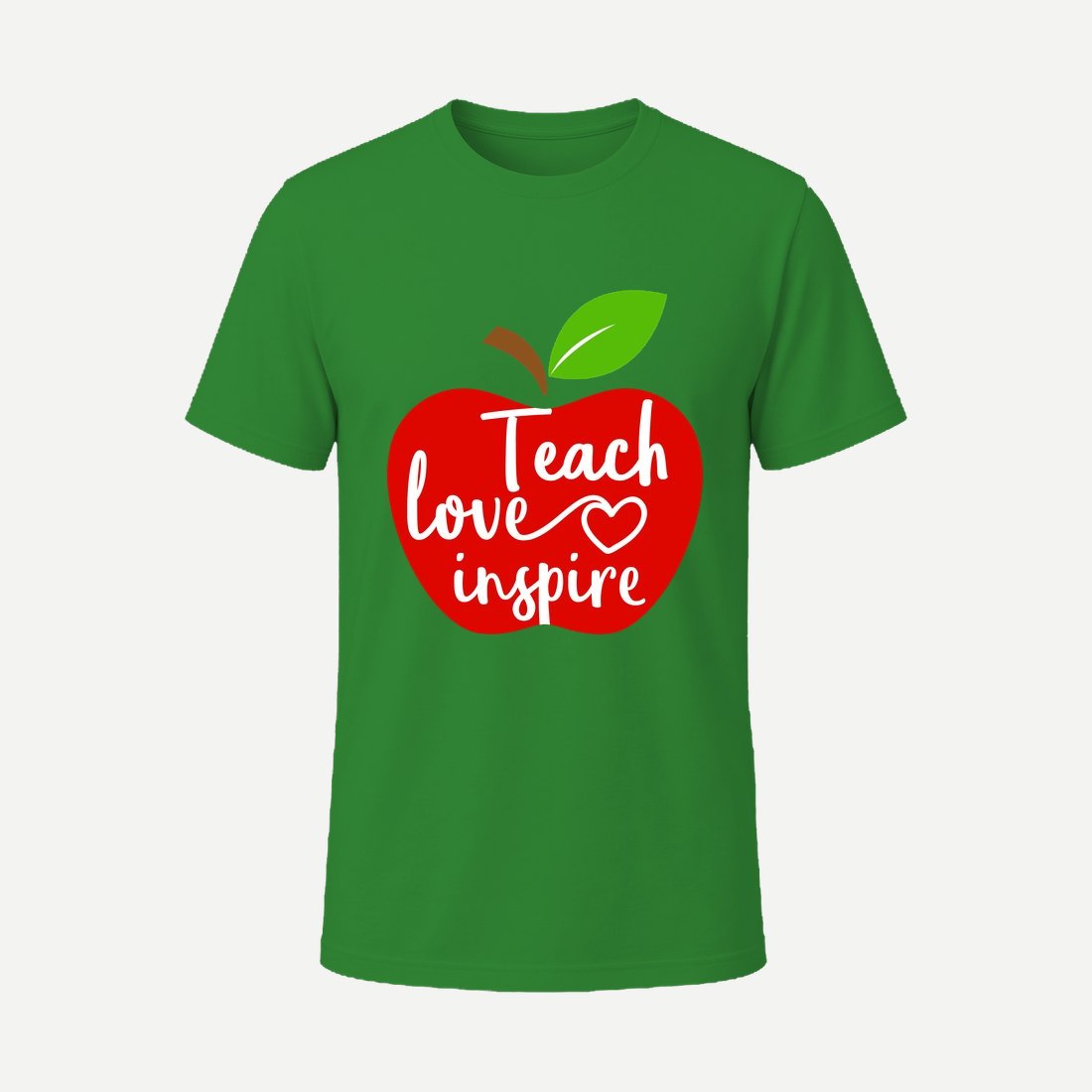 Teach Love Inspire Apple Green