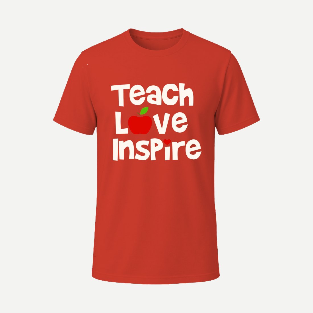 Teach Love Inspire Red