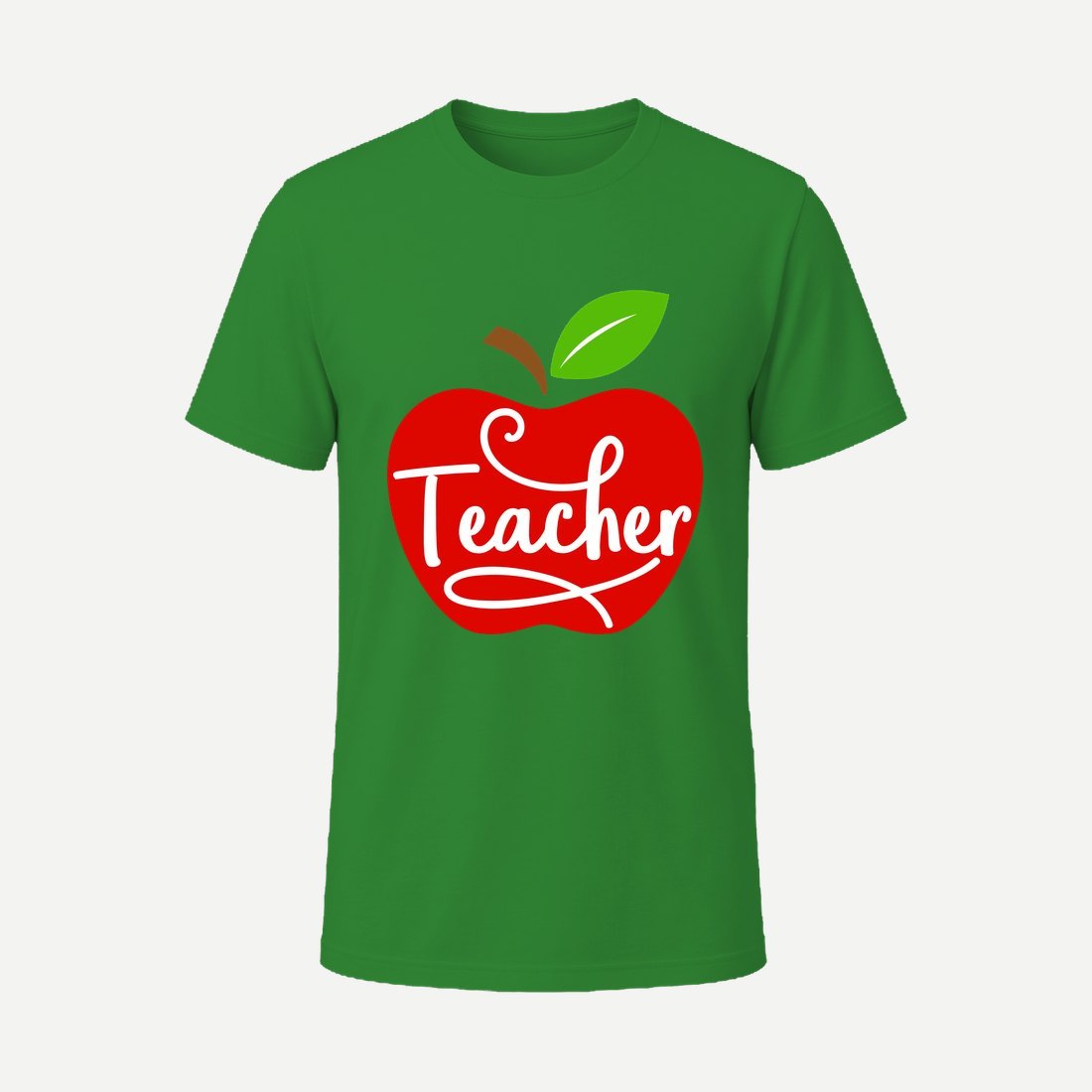 Teacher Apple Green