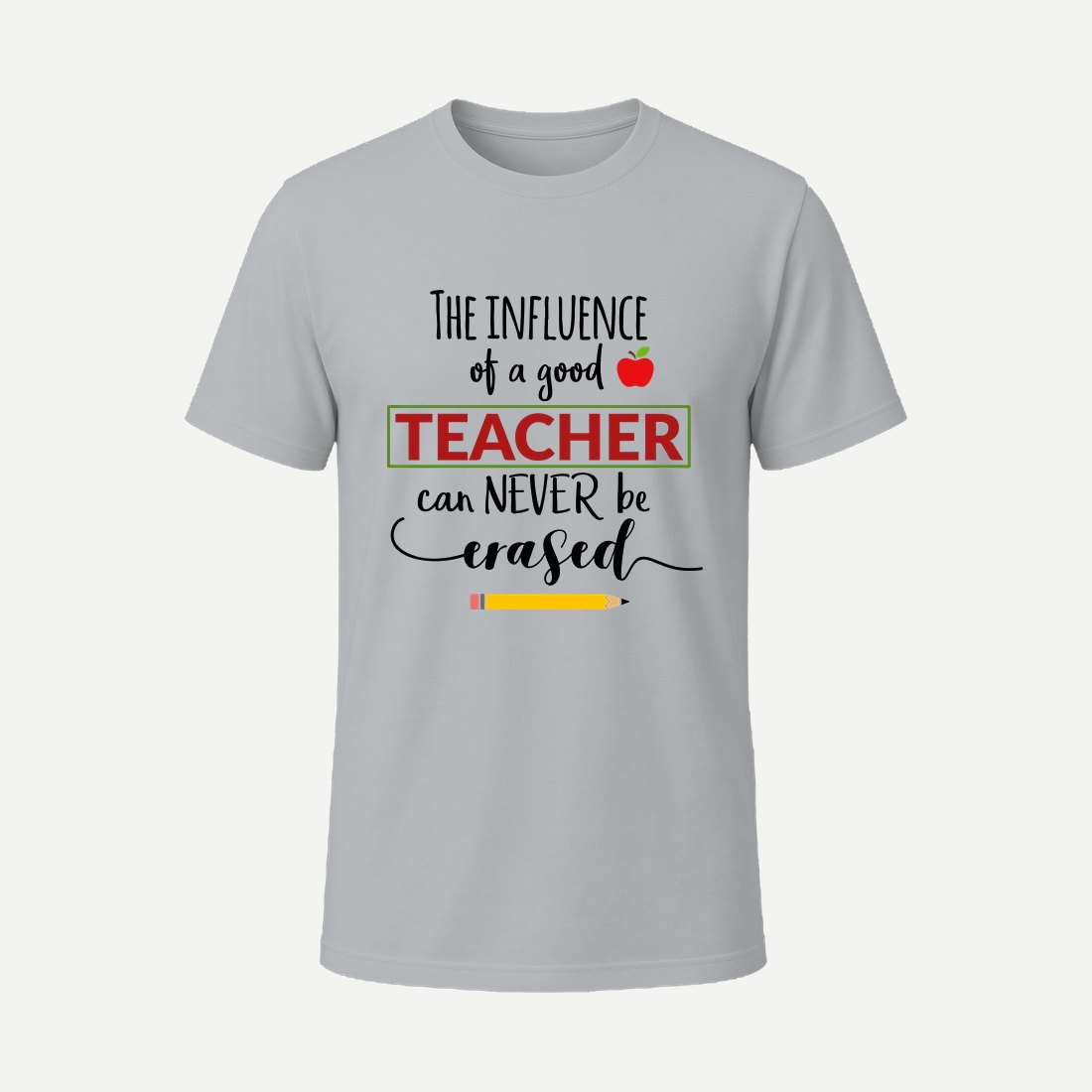 The Influence of a Good Teacher Can Never Be Era Charcoal