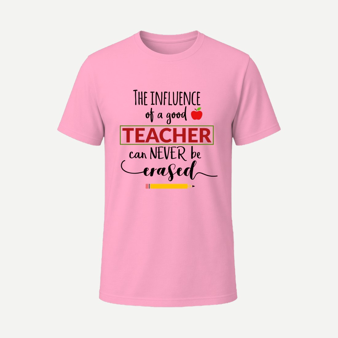 The Influence of a Good Teacher Can Never Be Era Pink
