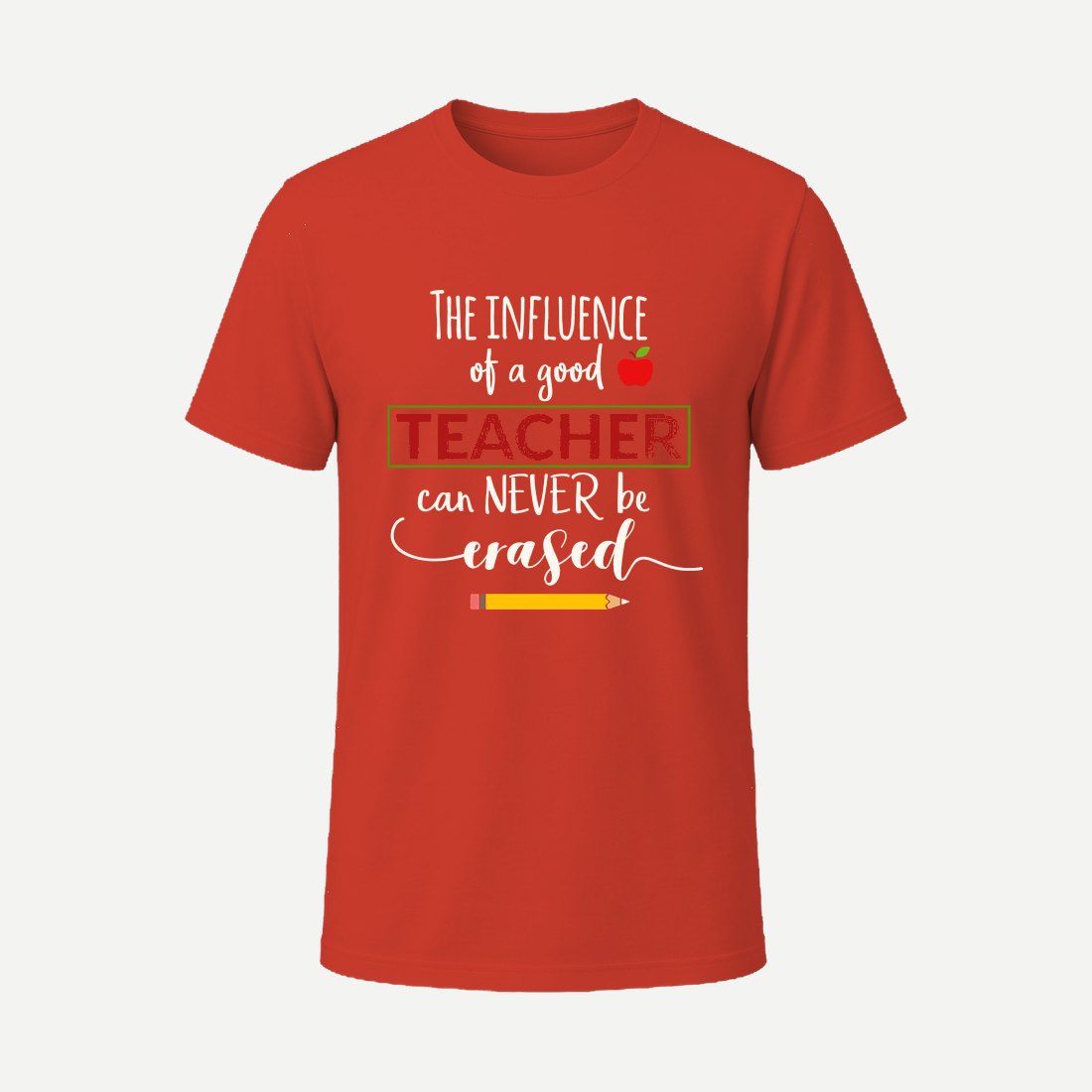 The Influence of a Good Teacher Can Never Be Era Red