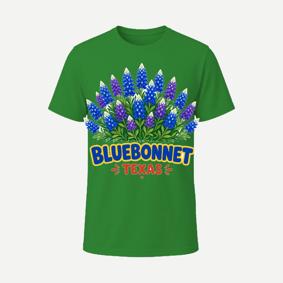 Bluebonnet Texas Green