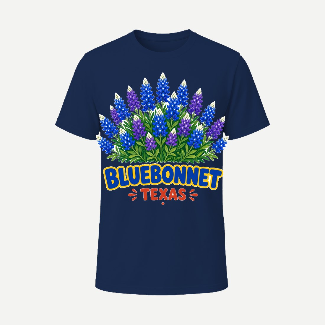 Bluebonnet Texas Navy