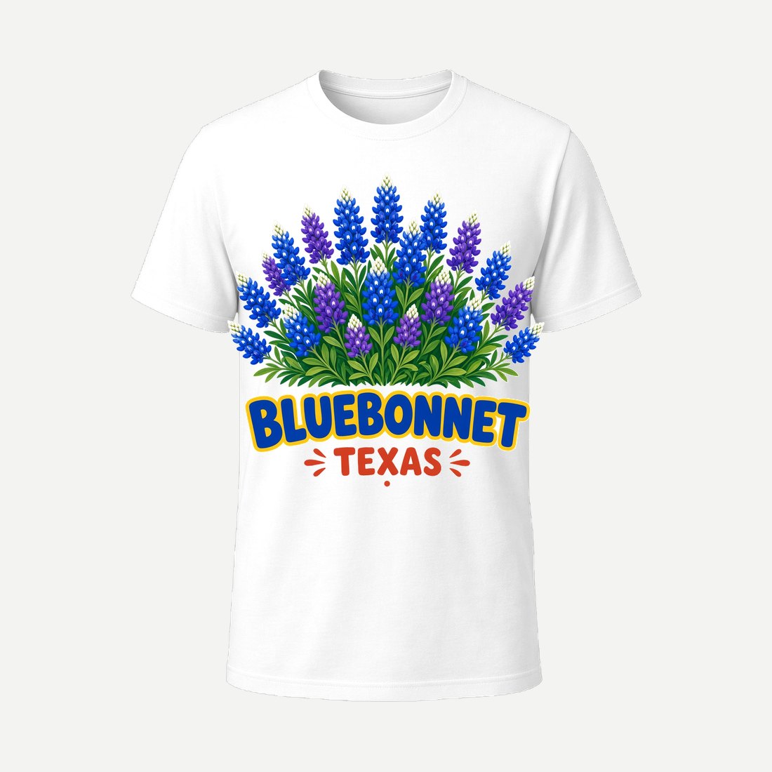 Bluebonnet Texas White