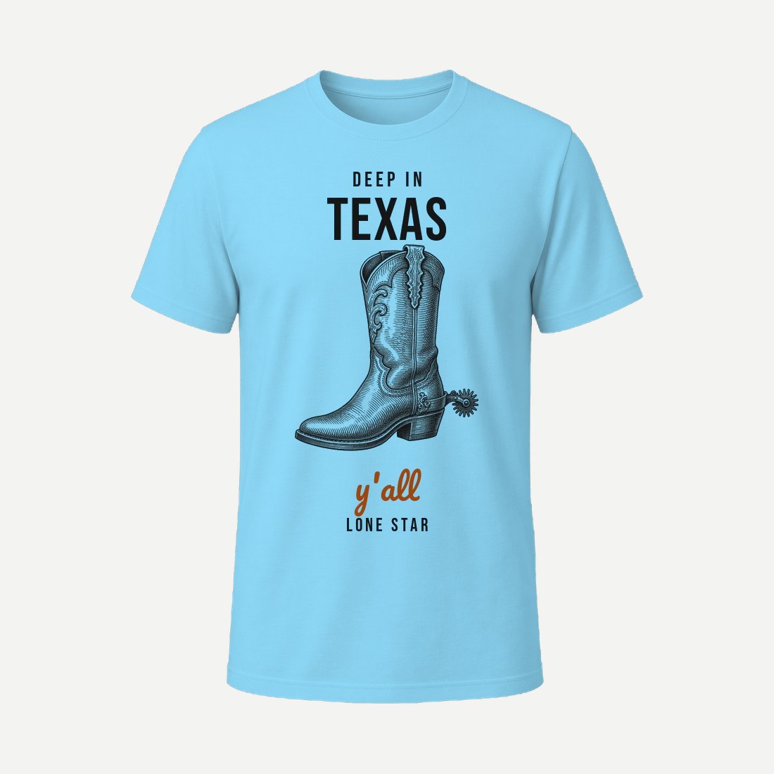 Deep In Texas Sky Blue