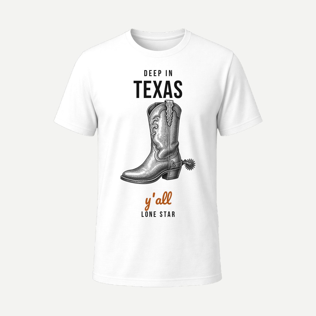 Deep In Texas White