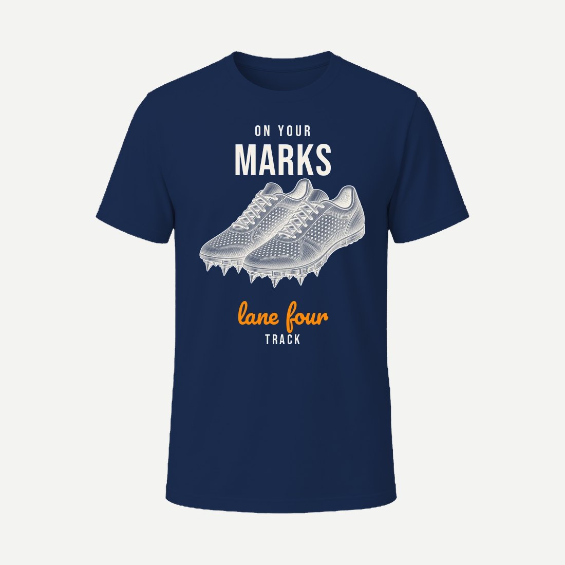 On Your Marks Navy