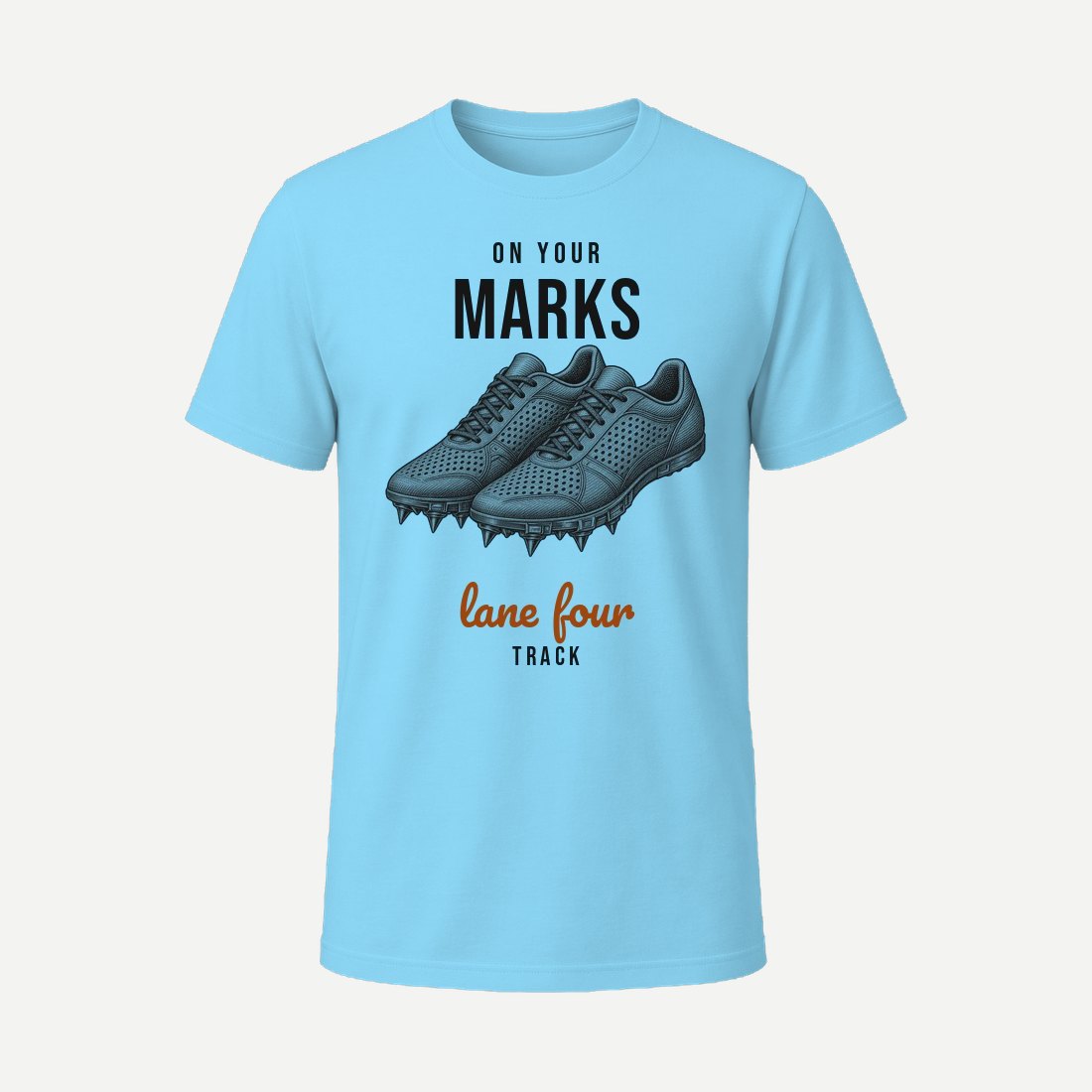 On Your Marks Sky Blue