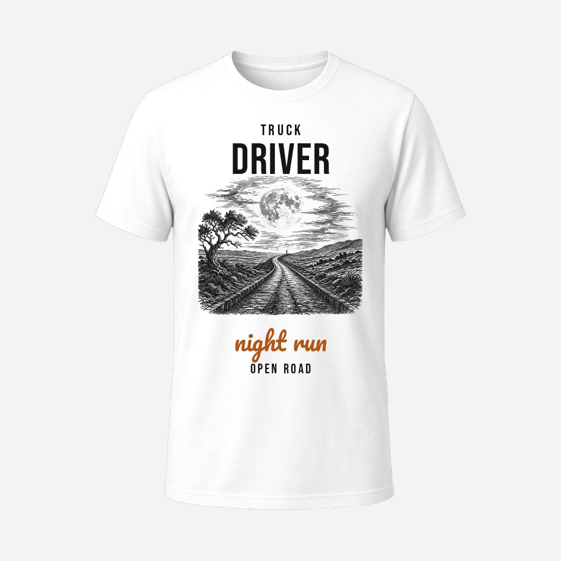Truck Driver White