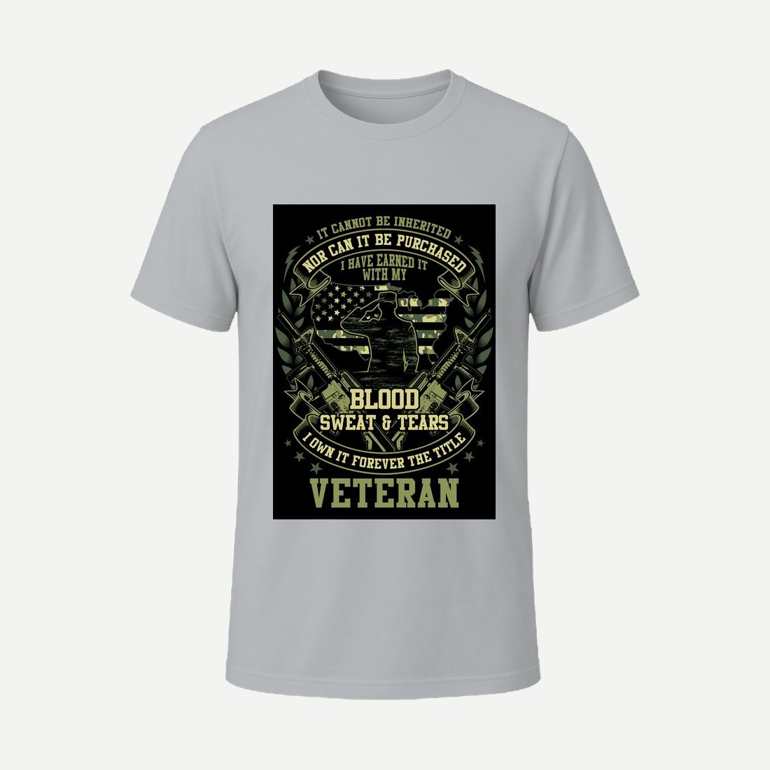 Blood Sweat and Tears Veteran Charcoal
