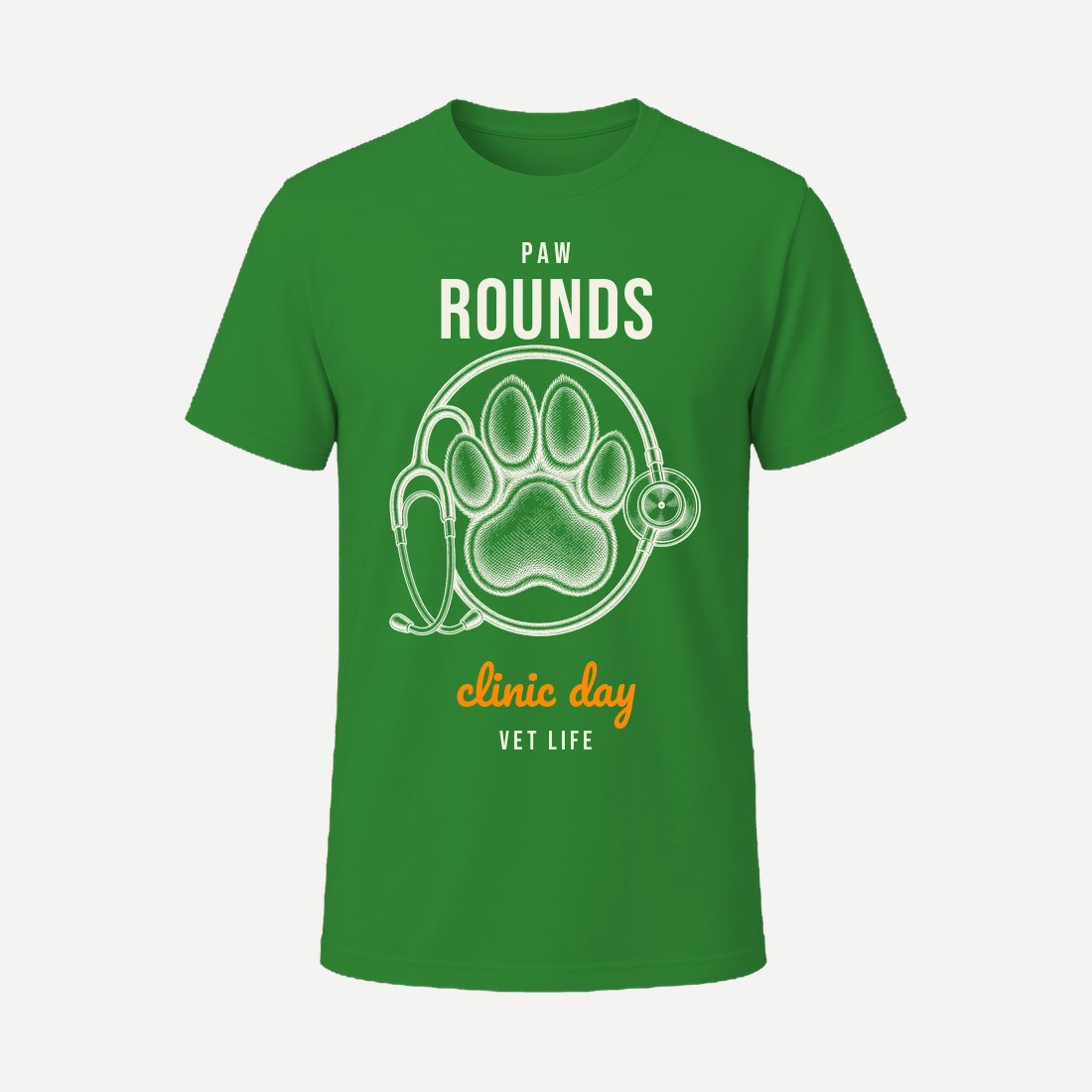 Paw Rounds Green