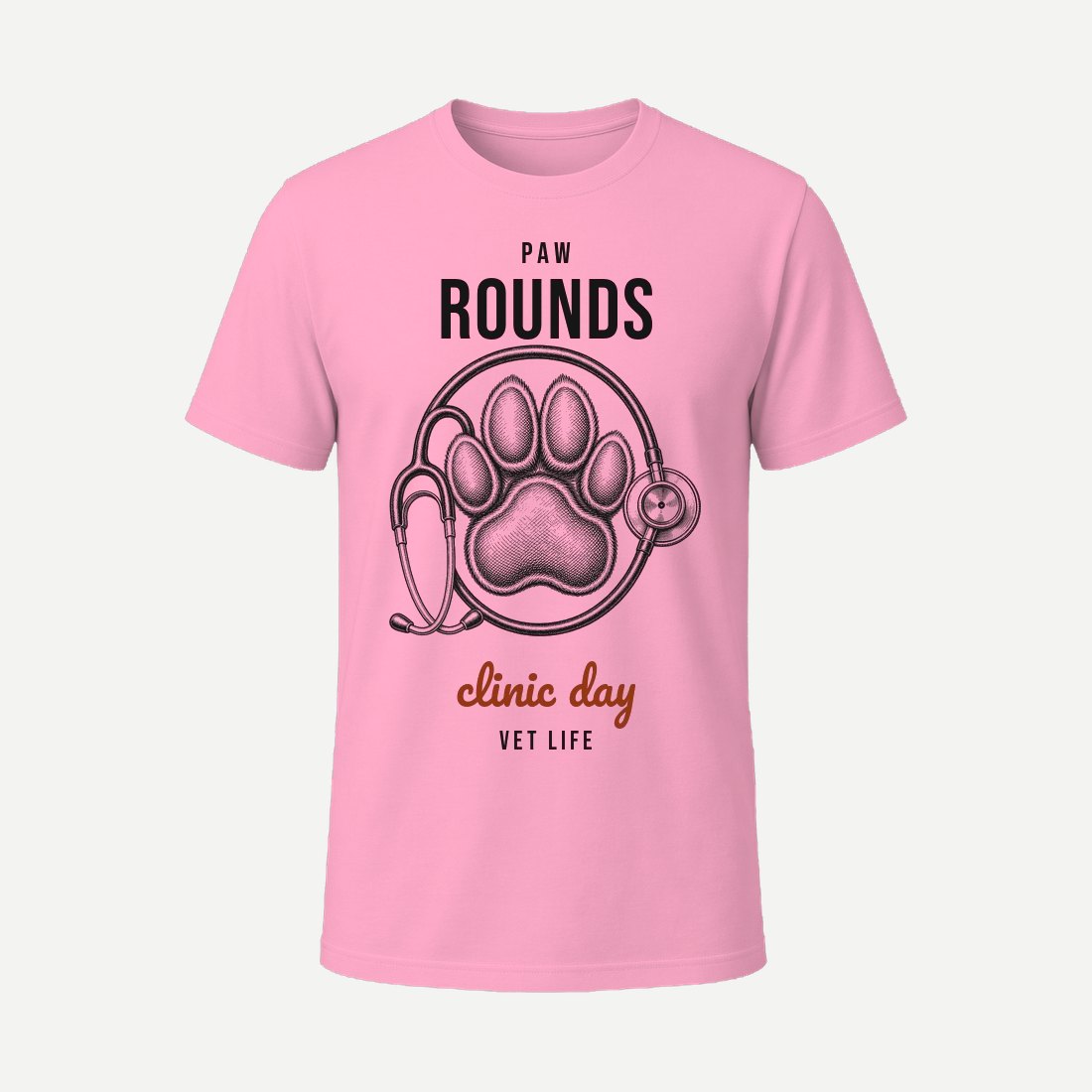 Paw Rounds Pink