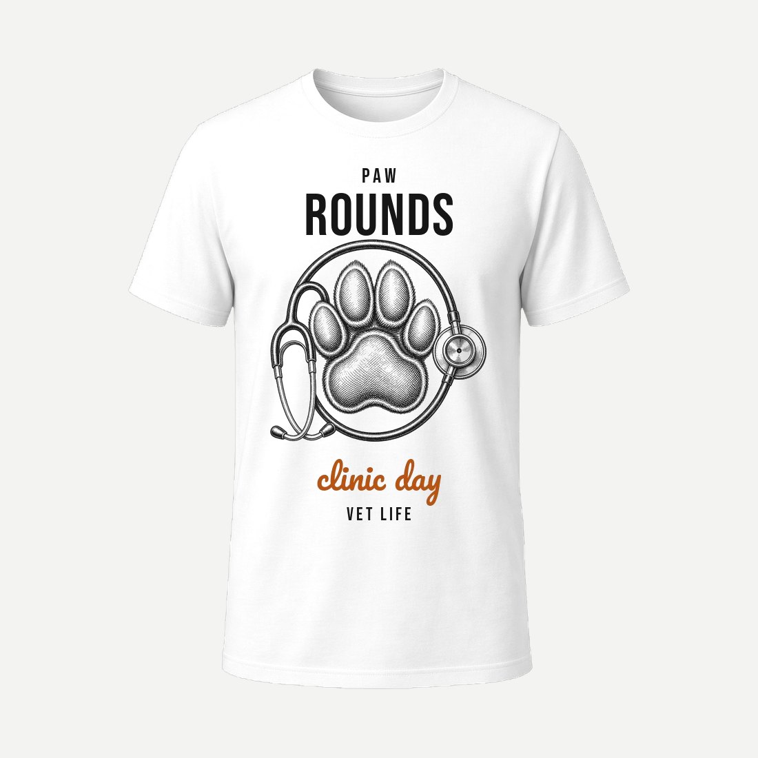 Paw Rounds White