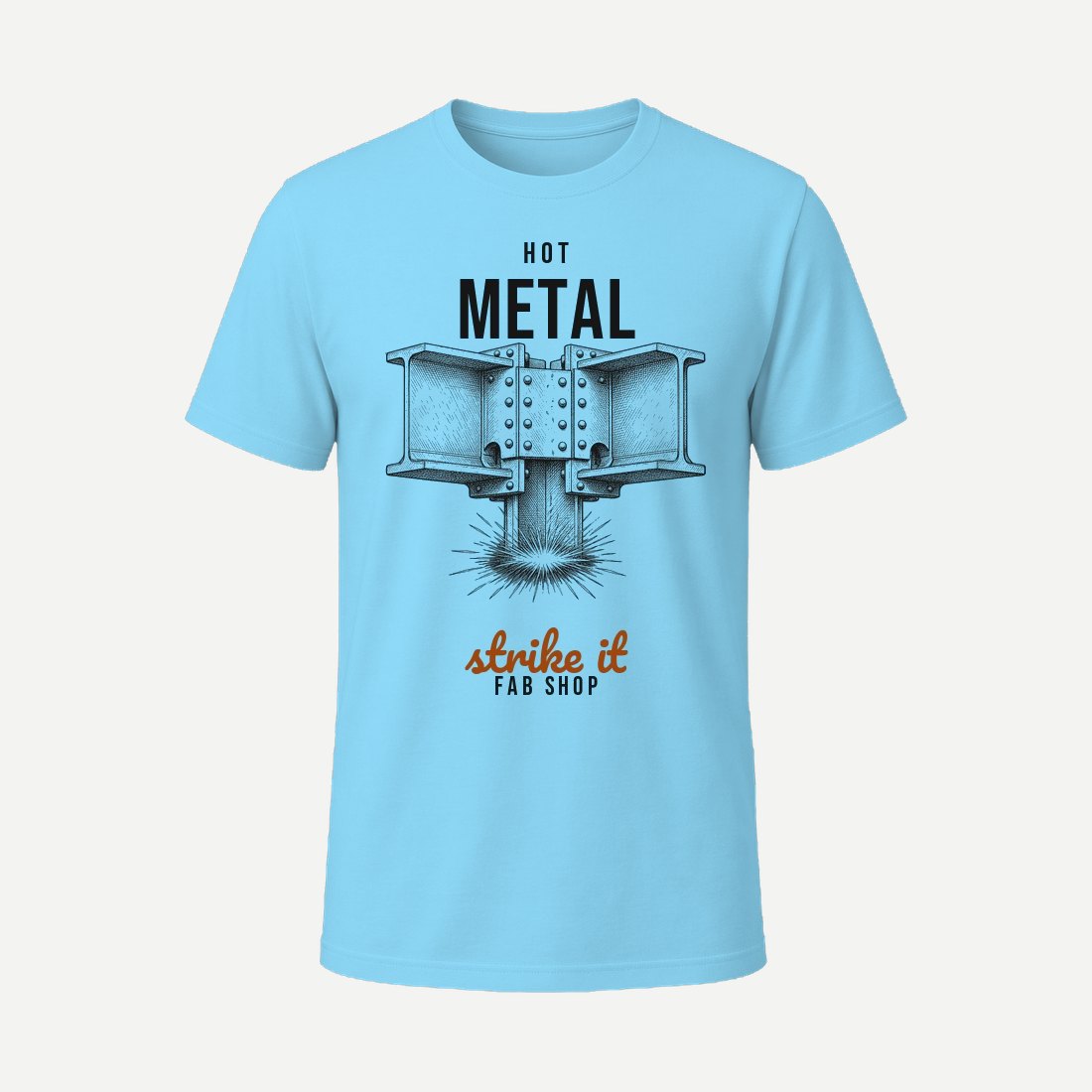 Hot Metal Sky Blue