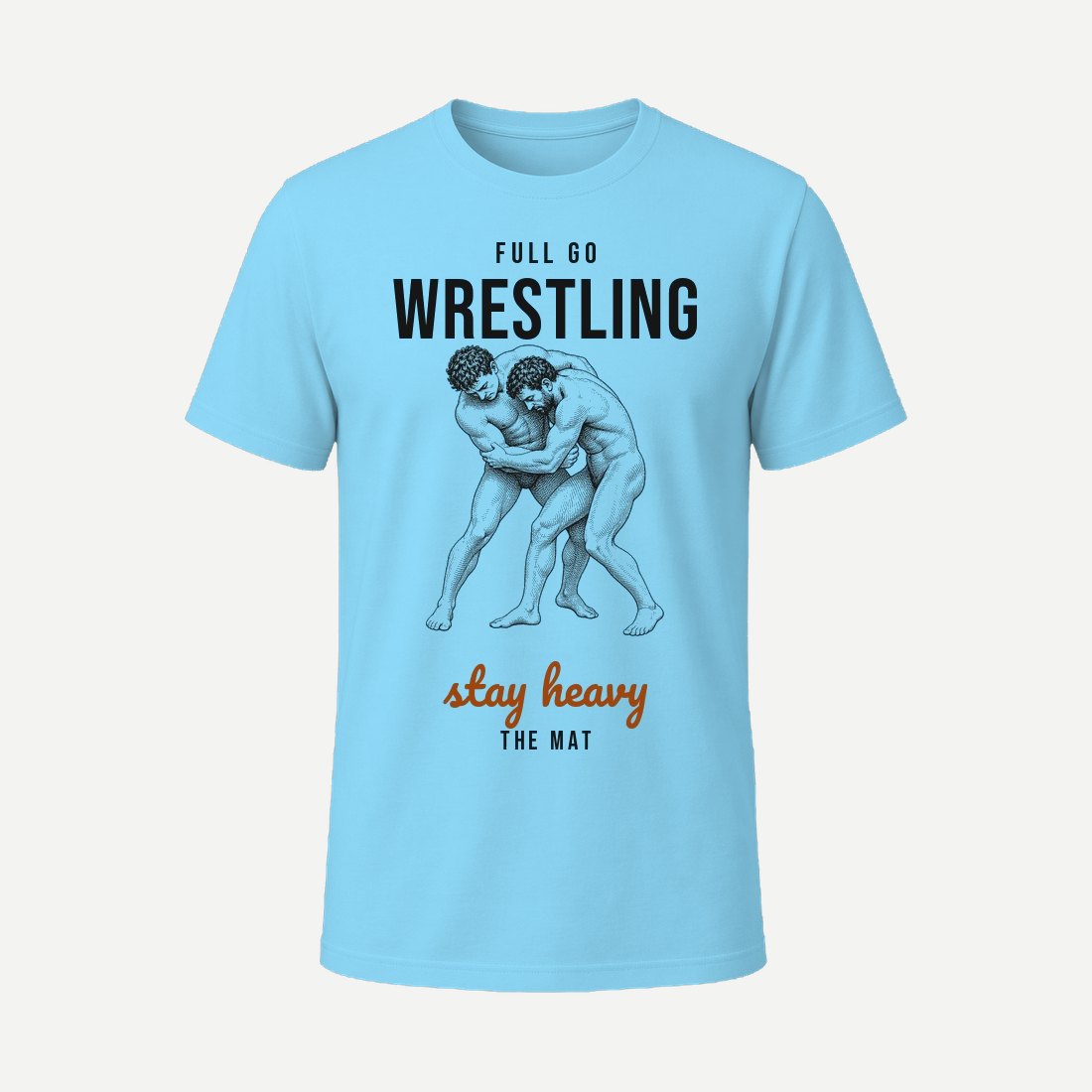 Wrestling Sky Blue