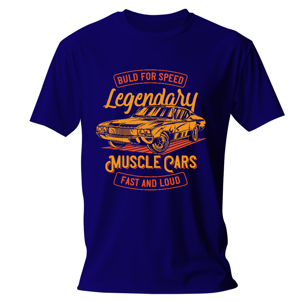 Legendary Muscle Cars Navy